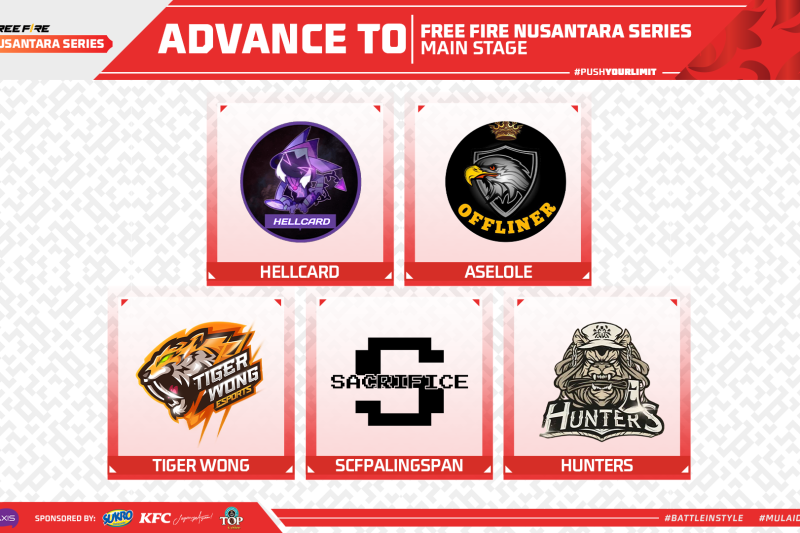 Lima tim siap hadapi pertarungan akhir di FFNS Main Stage