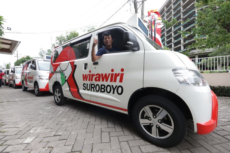 Dishub Surabaya buka dua rute baru untuk layanan "feeder" WiraWiri