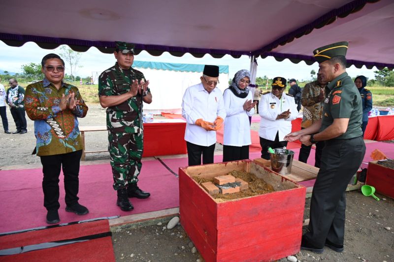 Wapres kunjungi lokasi pusat pemerintahan Papua Tengah di Nabire