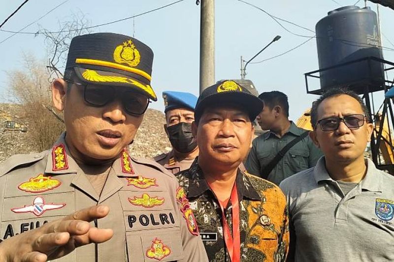 Kapolres Depok tinjau langsung kondisi TPA Cipayung