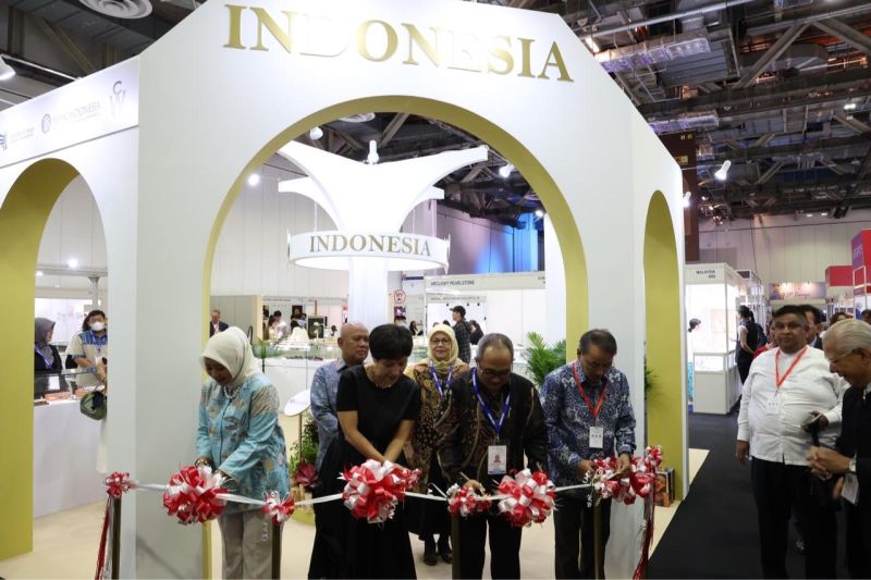 Indonesia menampilkan sembilan UMKM perhiasan di Singapore Expo