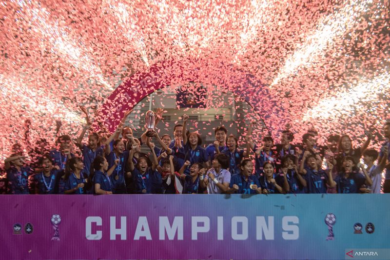 Thailand juara AFF U-19 Women Championship 2023