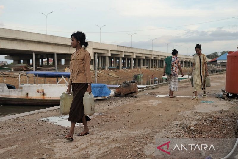 Kebutuhan air bersih Suku Bajo di Konowe