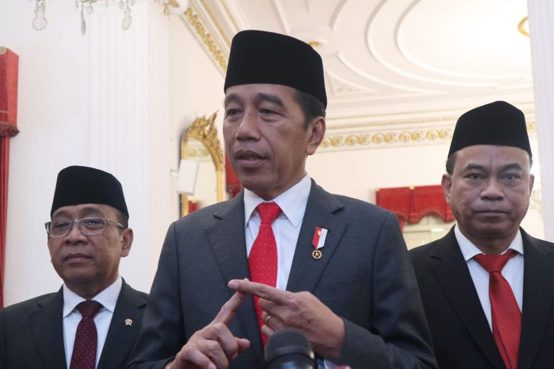 Jokowi sebut pergantian Wamenag karena pertimbangan dari partai