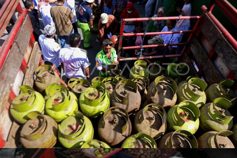 Penanganan kelangkaan tabung gas LPG 3kg