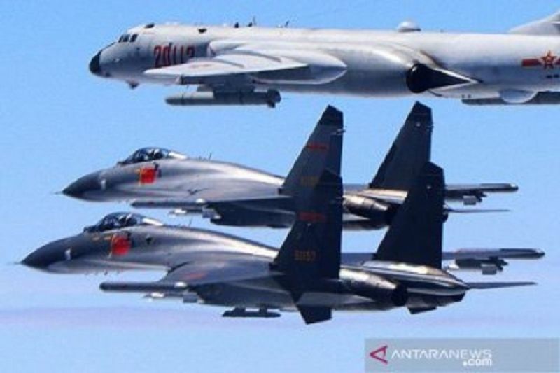 Taiwan deteksi 23 pesawat tempur, 5 kapal China dekati wilayahnya