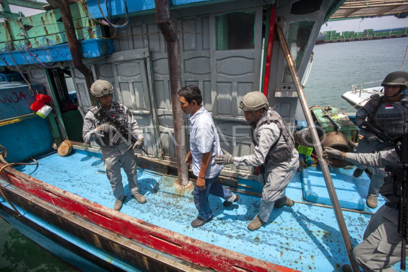 Bakamla tangkap kapal ikan asing di Laut Natuna Utara