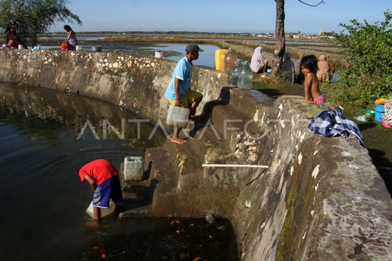 Pemanfaatan embung saat kemarau