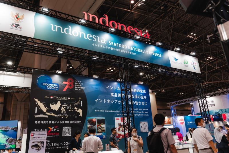 Indonesia mempromosikan produk ikan di Tokyo Expo