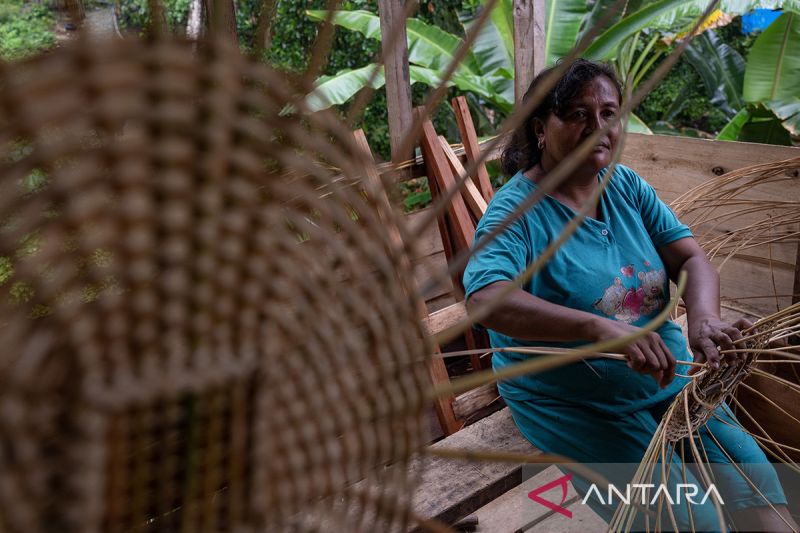 Kerajinan rotan Suku Banggai di Banggai Kepulauan