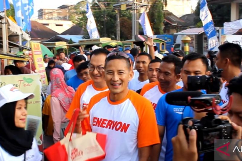 Menteri mengikuti Festival Uno untuk mempromosikan potensi pariwisata Belitung