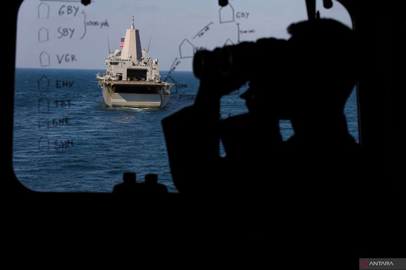 Angkatan laut Korsel dan AS latihan peperangan ranjau di Laut Timur