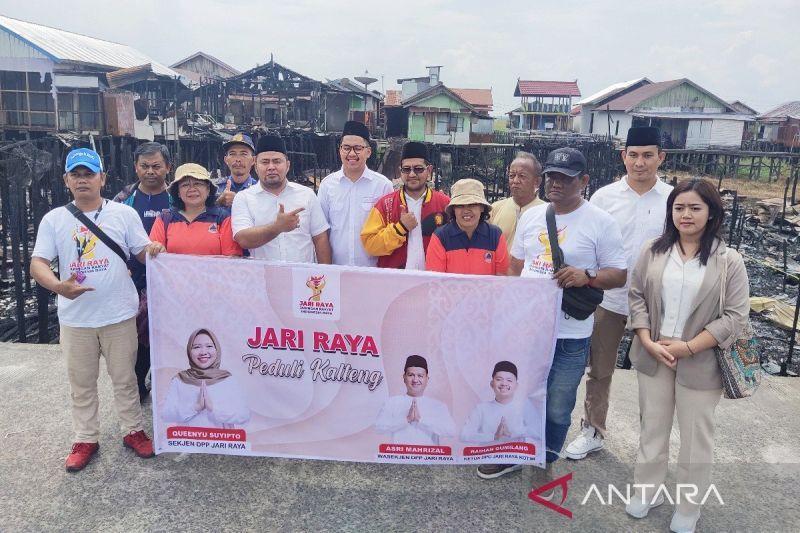 Jari Raya salurkan bantuan untuk korban kebakaran di Palangka Raya