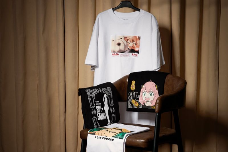 EXECUTIVE rilis t-shirt kolaborasi dengan anime Jepang Spy x Family 