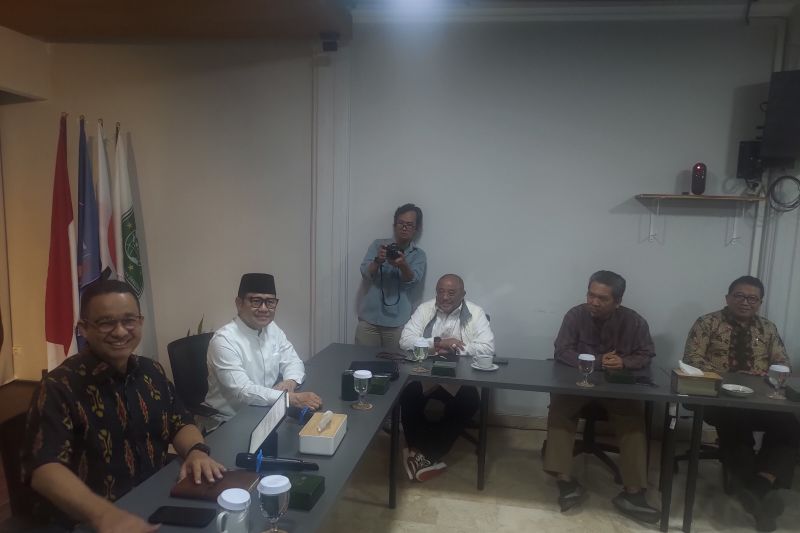 Anies dan Muhaimin gelar pertemuan bahas tim pemenangan Pilpres