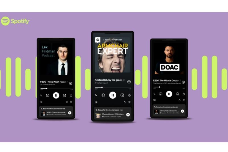 Spotify siapkan fitur penerjemahan suara untuk podcast