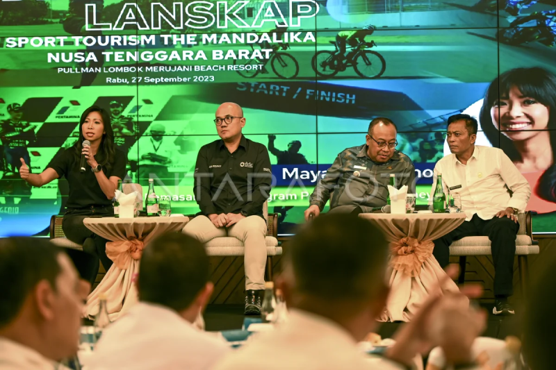 Dialog lanskap sport tourism the Mandalika NTB