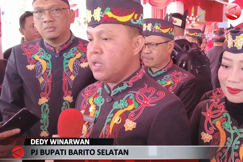 Upacara hari jadi ke-64 Pemkab Barito Selatan