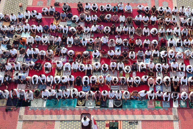 Shalat meminta hujan di Depok