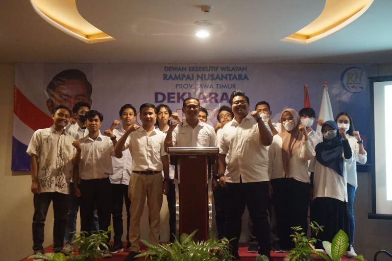 Rampai Nusantara mendeklarasikan Gibran untuk cawapres 2024