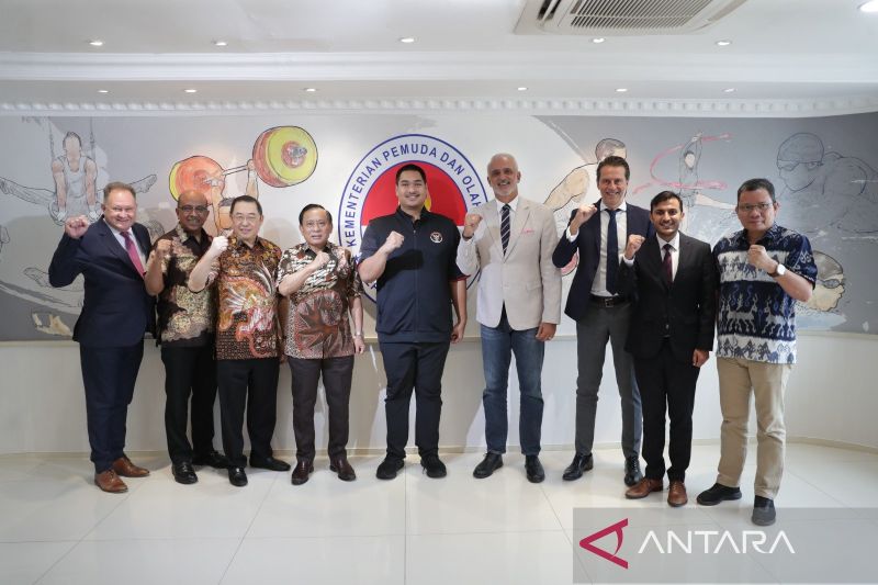 Menteri FIVB membahas tawaran Indonesia menjadi tuan rumah Piala Dunia Bola Voli