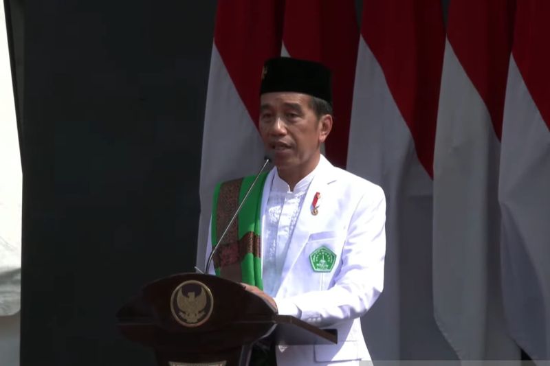 Jokowi mengimbau semua pihak menentang kecurangan dalam pemilu di Indonesia