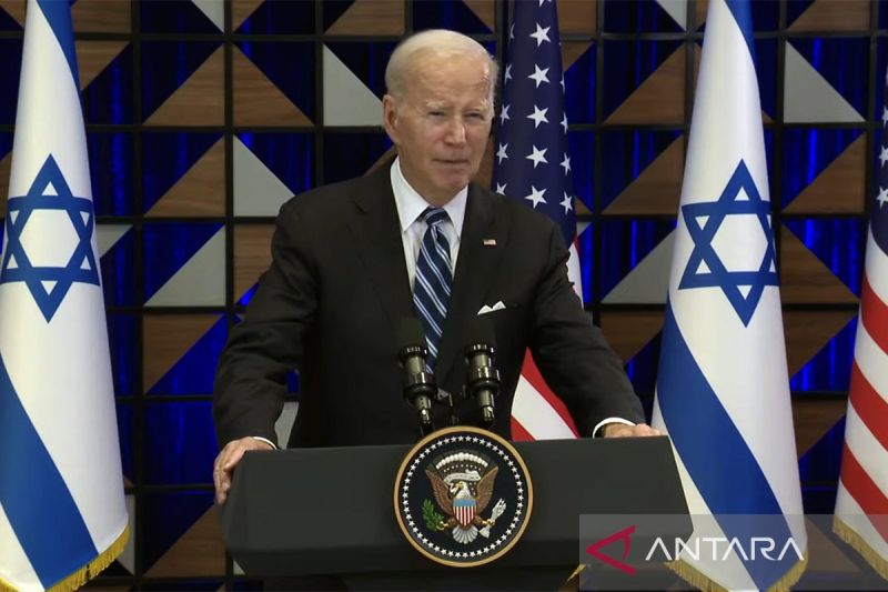 Biden sebut solusi dua negara Israel-Palestina adalah "jawaban akhir"