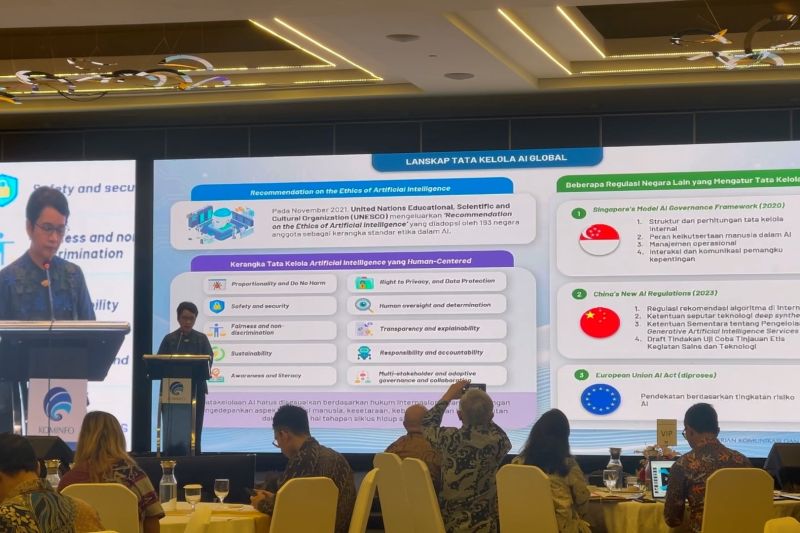 Kominfo: Perlu pemahaman mendalam sebelum susun regulasi AI