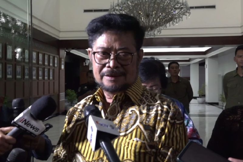 Mentan SYL serahkan surat pengunduran diri ke Istana