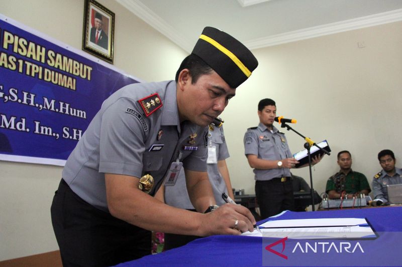 FOTO - Sertijab Kepala Kantor Imigrasi Dumai