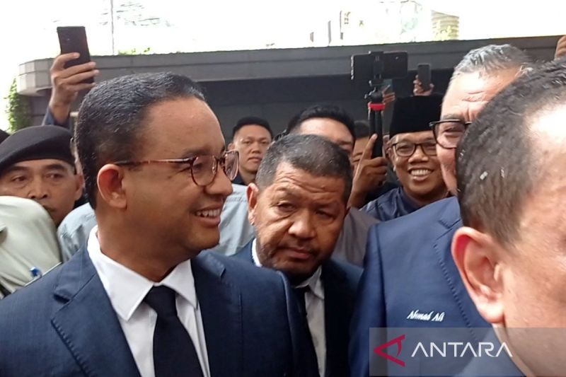 Anies Baswedan dan Muhaimin Iskandar hadiri HUT ke-12 NasDem