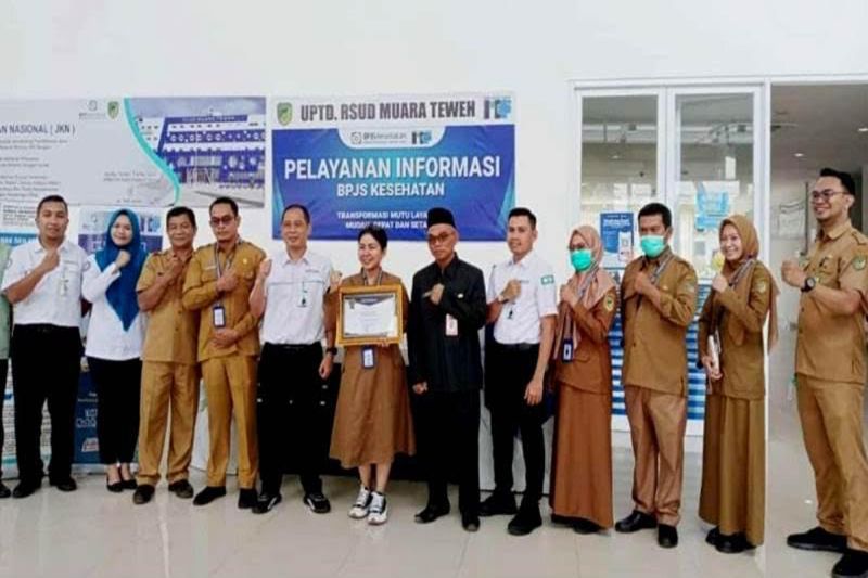 RSUD Muara Teweh terima sertifikat FKRTL dari kedeputian Wilayah