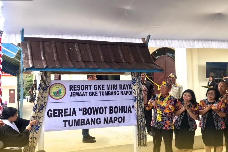 Bupati Gunung Mas jelaskan arti nama gedung GKE Bowot Bohua