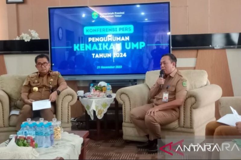 UMP Kaltim 2024 naik 4,98 persen menjadi Rp3.360.858