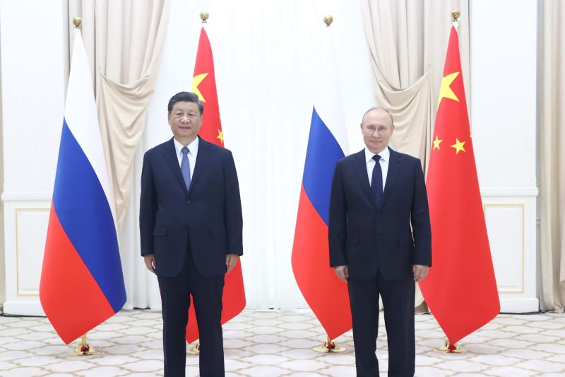 Presiden Xi sebut hubungan China-Rusia jadi tolok ukur kerja sama