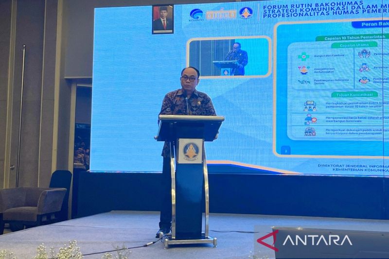 Menkominfo ajak humas sebarkan Pemilu Damai dan capaian pemerintah