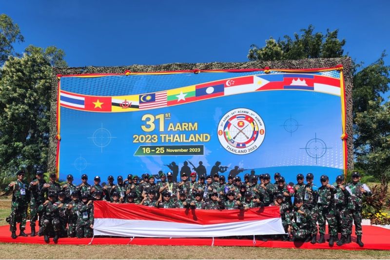 Indonesia sabet juara umum AARM ke-31 di Bangkok