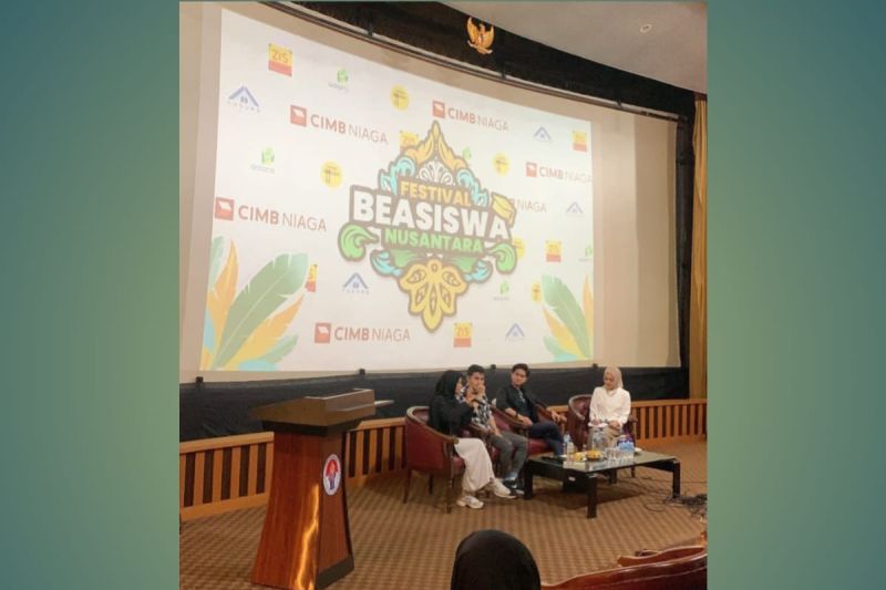 Tugure jadi sponsor Festival Beasiswa Nusantara yang diadakan di KEMENPORA RI