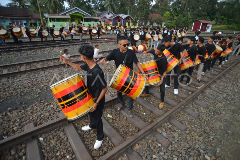 Komposisi musik gandang tambua tasa terbanyak