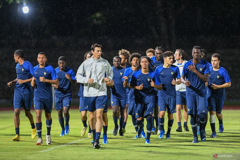 Piala Dunia U-17: Timnas Jerman dan Prancis berlatih jelang laga final