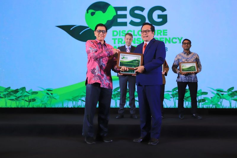 Pertamina raih "Leadership AA" di ajang ESG Disclosure Transparency