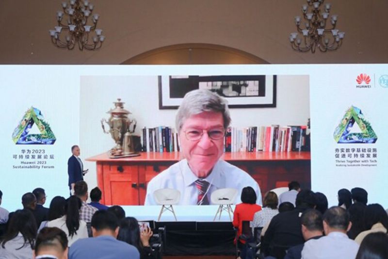 Huawei Sustainability Forum: Jeffrey Sachs Dukung Solusi Teknologi guna Menjawab Tantangan SDG
