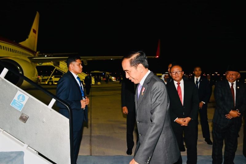 Presiden kembali ke Tanah Air usai kunjungan ke Dubai