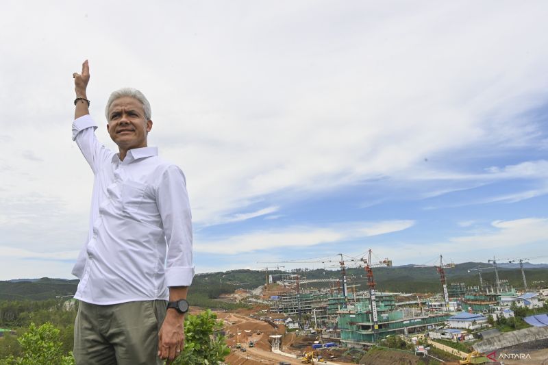 Ganjar: Seoptimal mungkin bangun IKN pakai kekuatan sendiri