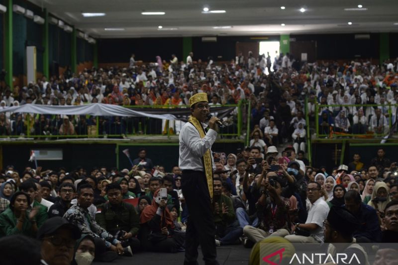 Kampanye Anies Baswedan di Lampung