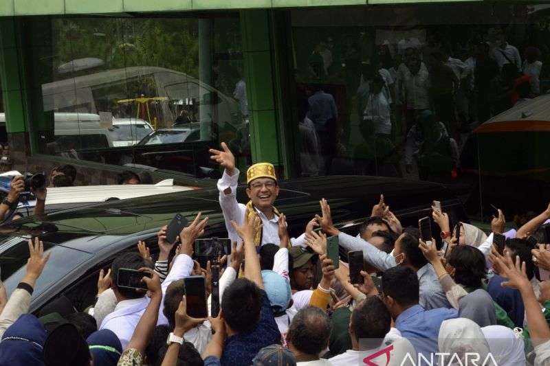 Kampanye Anies Baswedan di Lampung