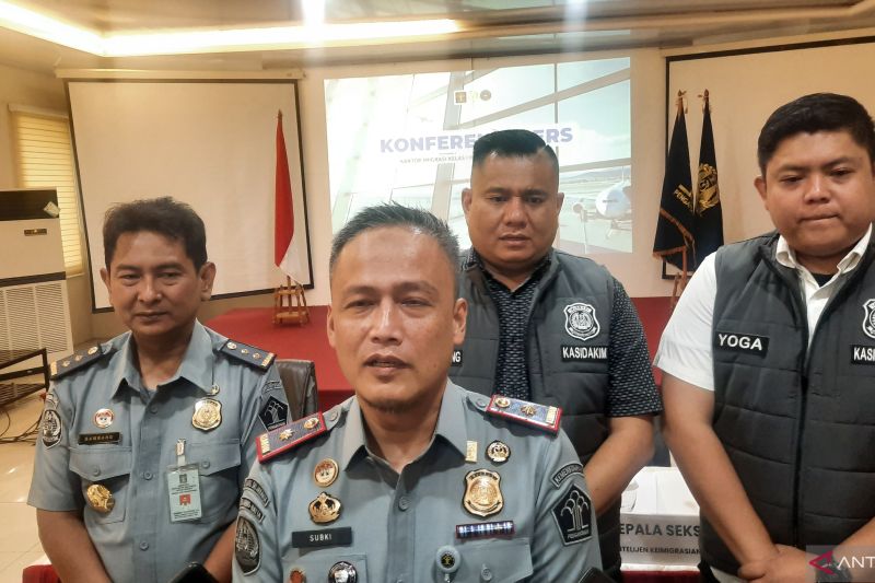 Imigrasi Soetta proses hukum WNA pelanggar keimigrasian