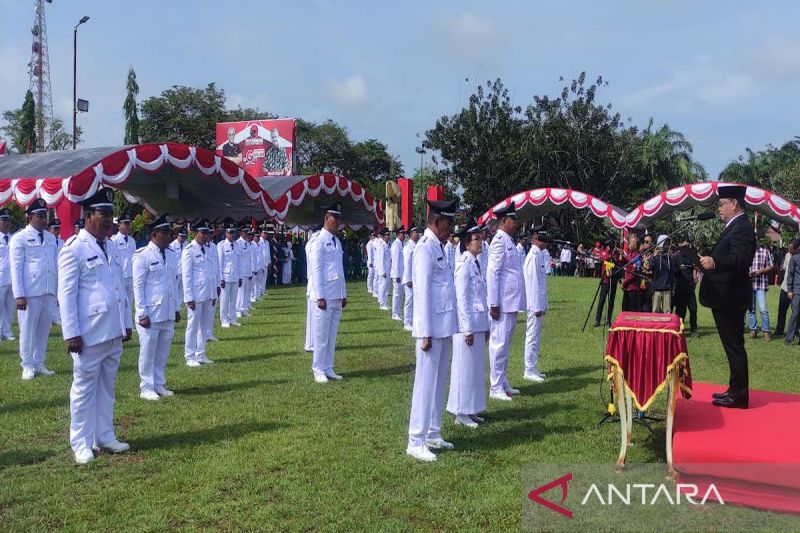Pimpin pelantikan 81 Kades di Kotim, Bupati ingatkan jaga netralitas