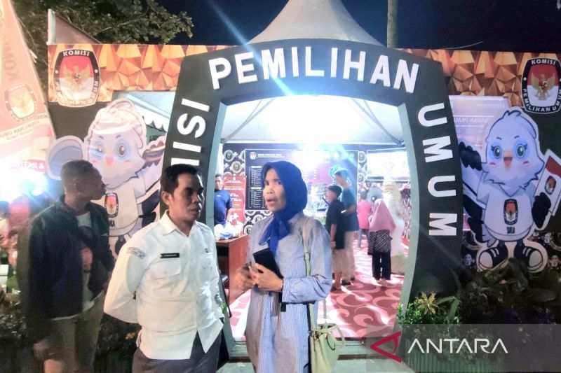 KPU Kotim manfaatkan expo untuk gencarkan sosialisasi pemilu