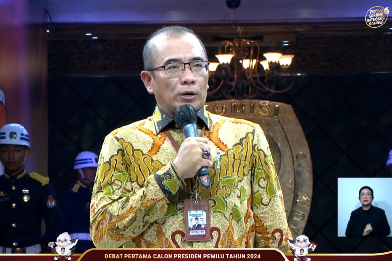 KPU RI harap debat pertama dapat meyakinkan pemilih menentukan pilihan